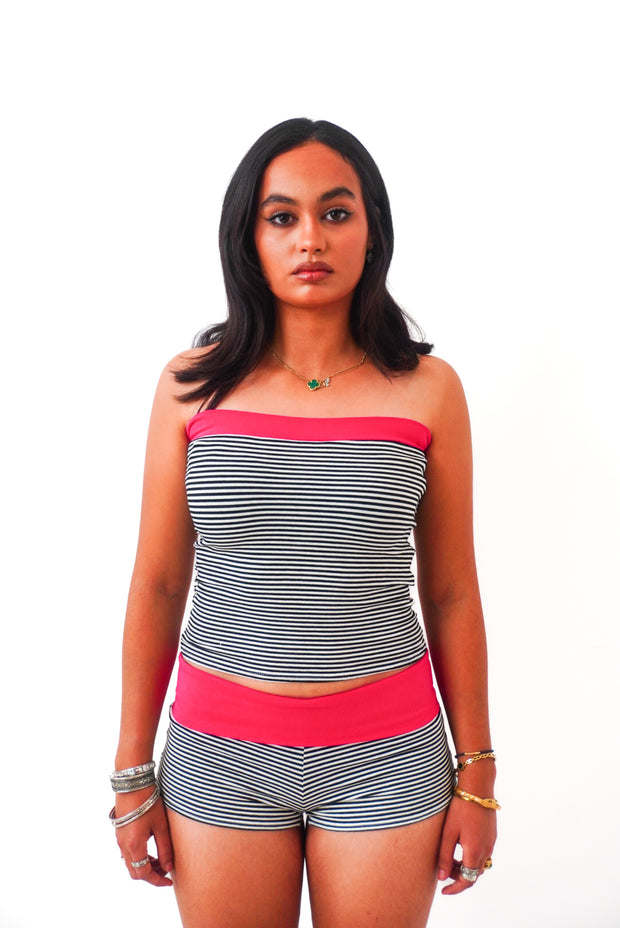 Baddie stripes ensemble