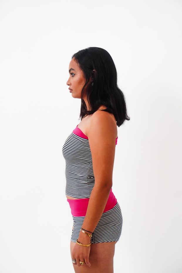 Baddie stripes ensemble